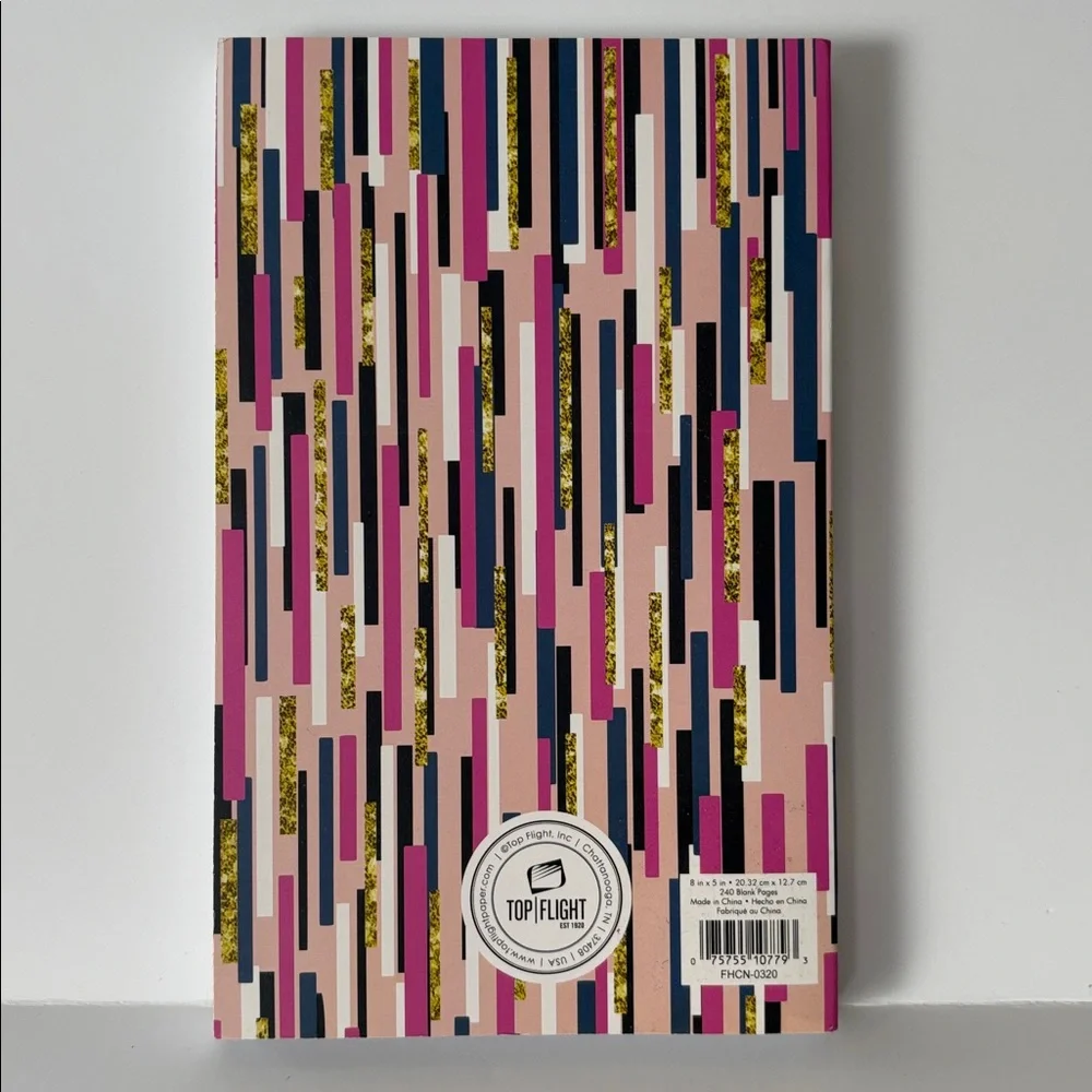 Top Flight  Multiple-Color Blank Page Journal Notebook
